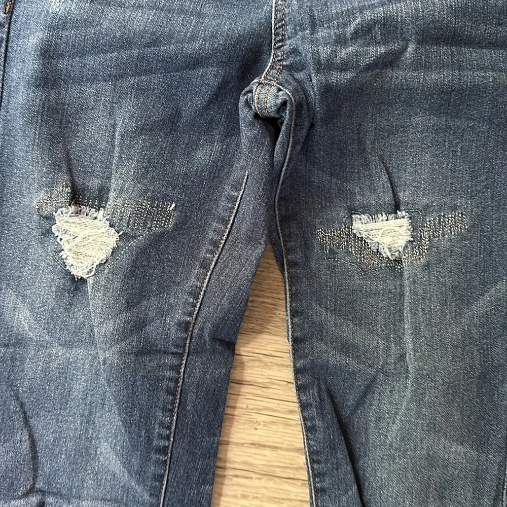 KidPik jeans - glitter distressing‎ girls size 12